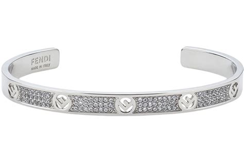 fendi silver jewellery|f is for fendi bracelet.